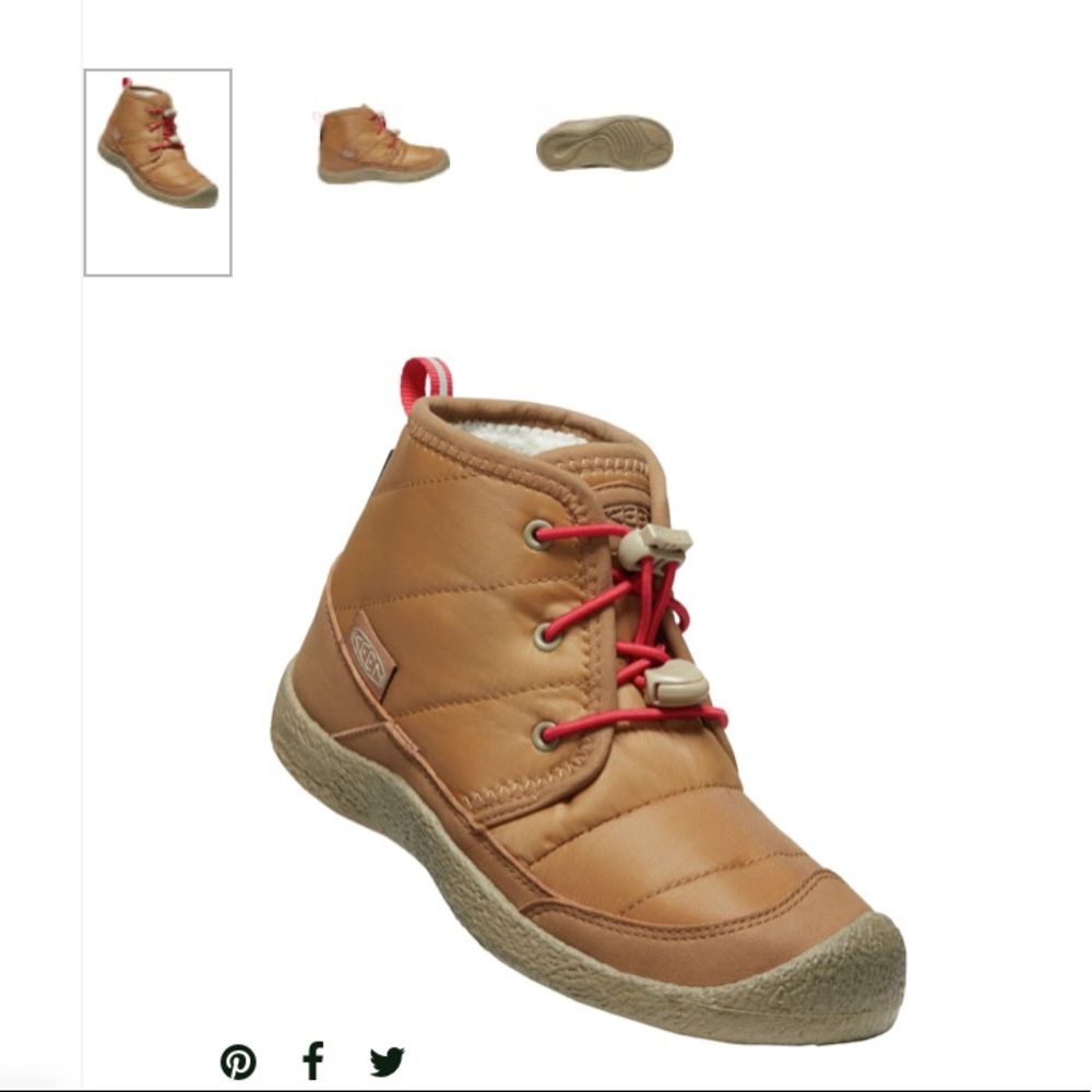 Keen Howser Chukka Waterproof Boots Toddler Boy Size 9